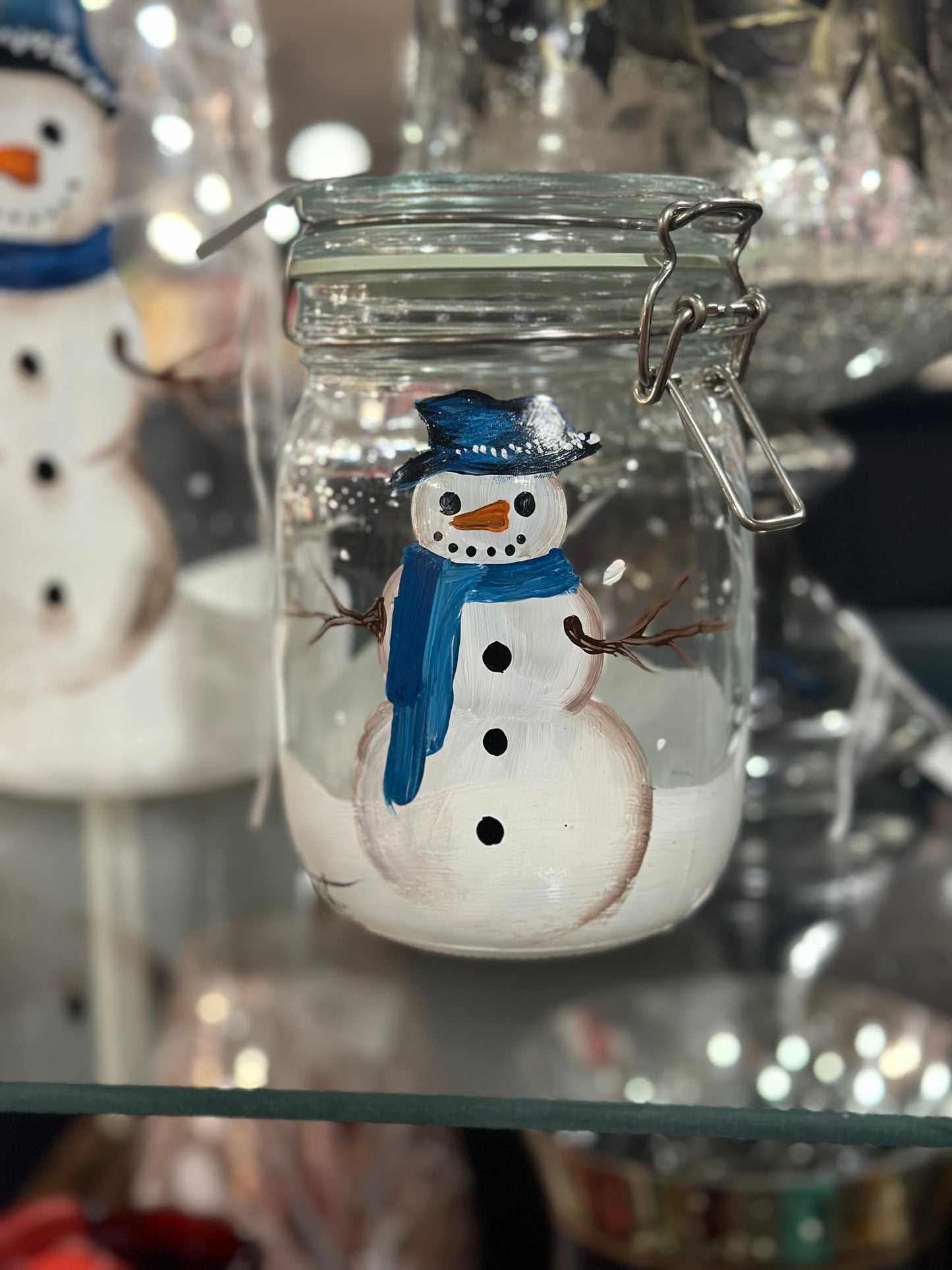 *RTS - small snowman canister