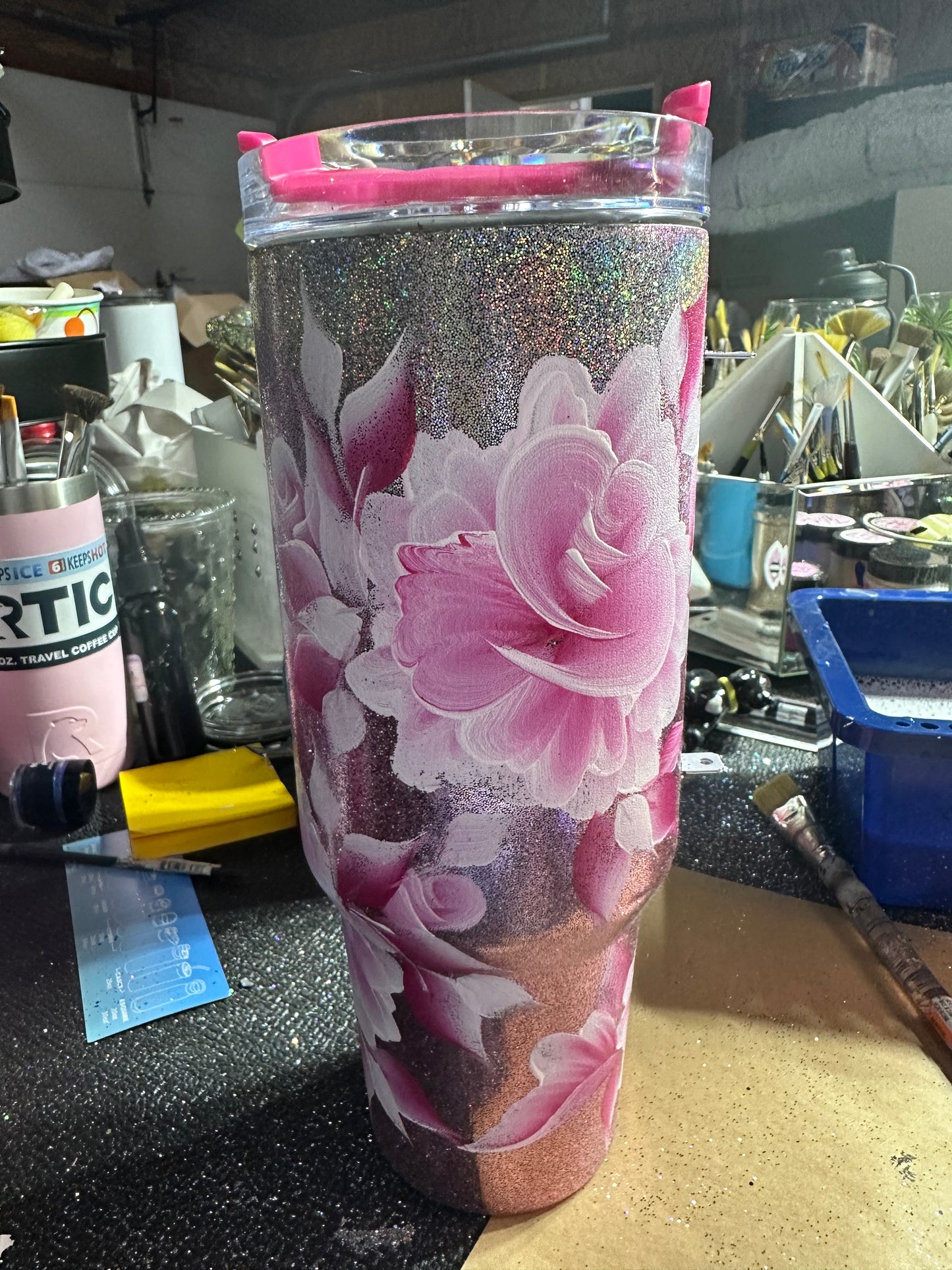 Pink roses