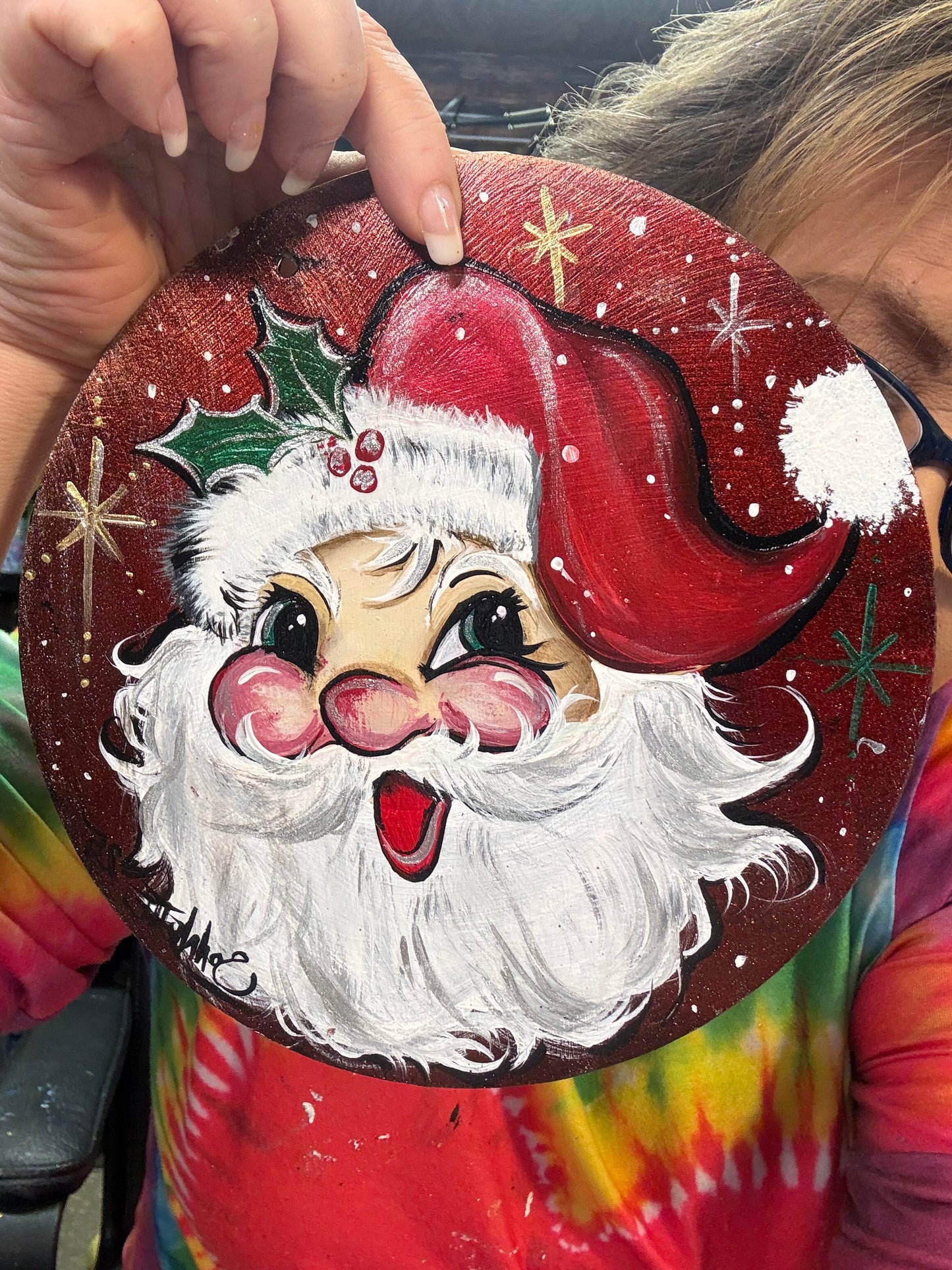 One-of-a-Kind Hand-Painted Ornaments