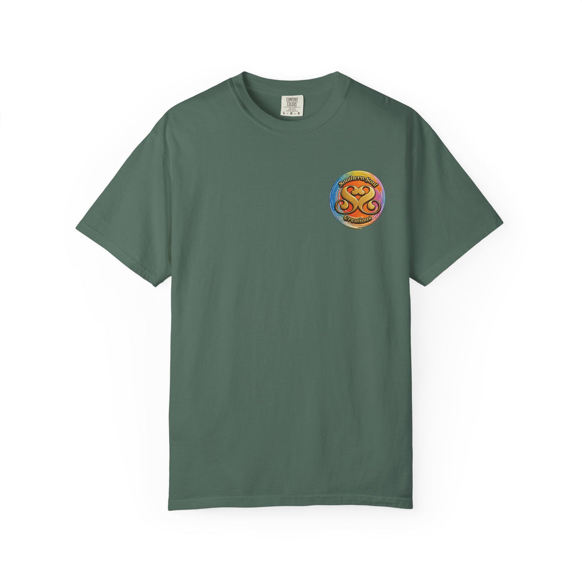 Military Boots (Back) Unisex Garment-Dyed T-shirt