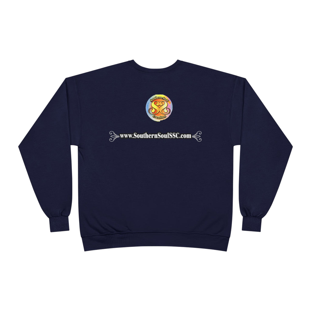 Unisex EcoSmart® Crewneck Sweatshirt-Eagle on Front