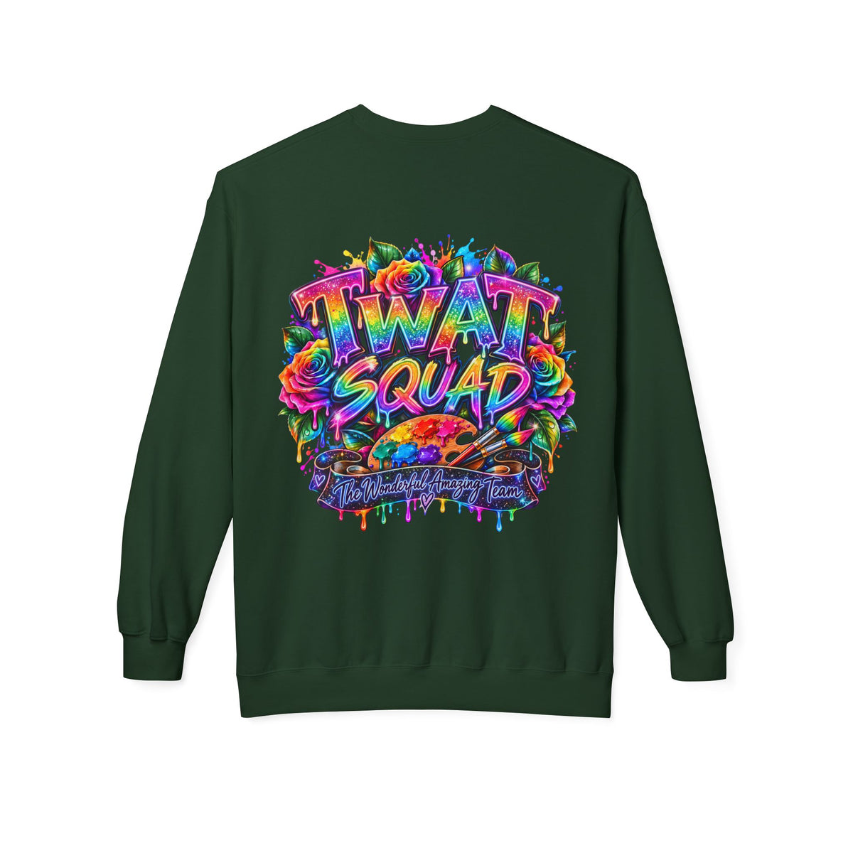 TWAT SQUAD- Unisex Midweight Softstyle Fleece Crewneck Sweatshirt