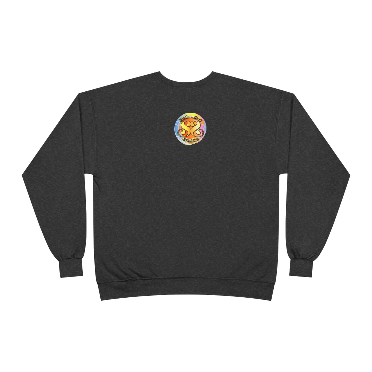 Unisex EcoSmart® Crewneck Sweatshirt-Eagle on Front