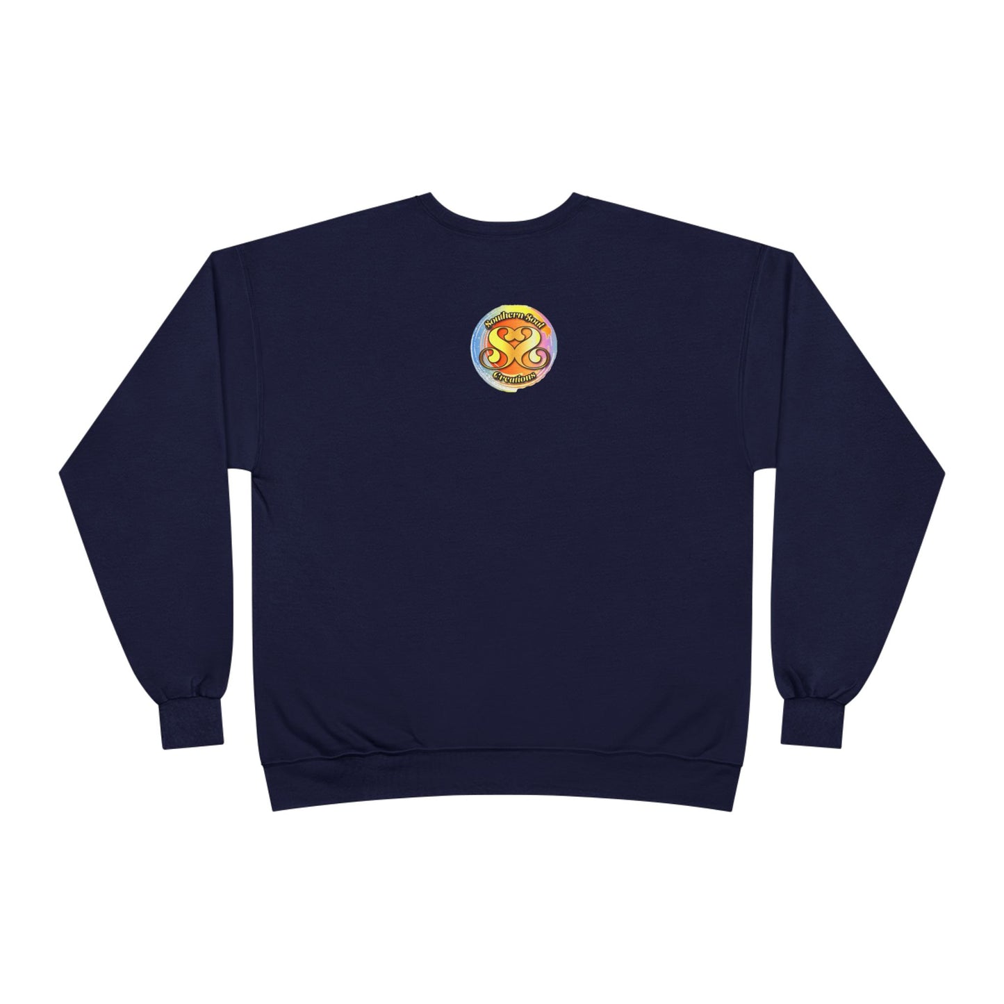 Unisex EcoSmart® Crewneck Sweatshirt-Eagle on Front