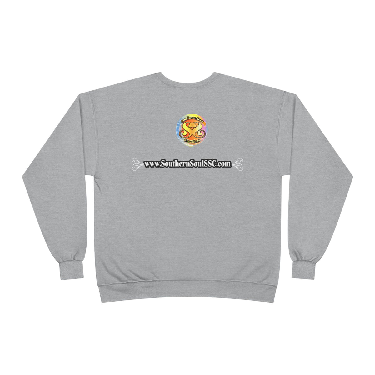 Unisex EcoSmart® Crewneck Sweatshirt-Eagle on Front