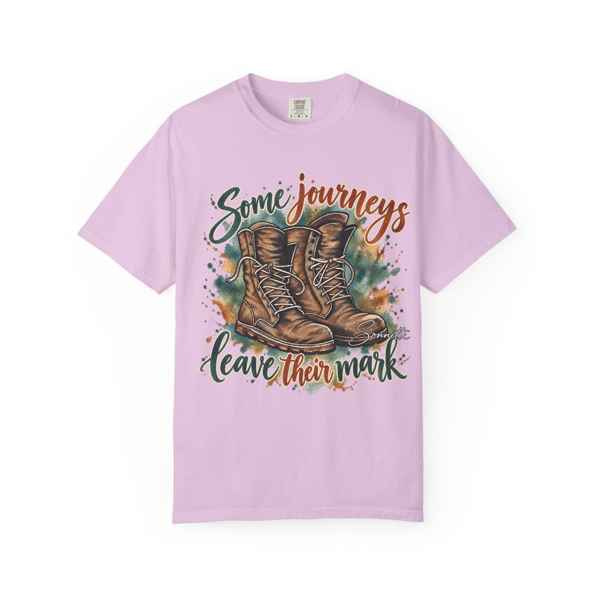 Military Boots- Unisex Garment-Dyed T-shirt