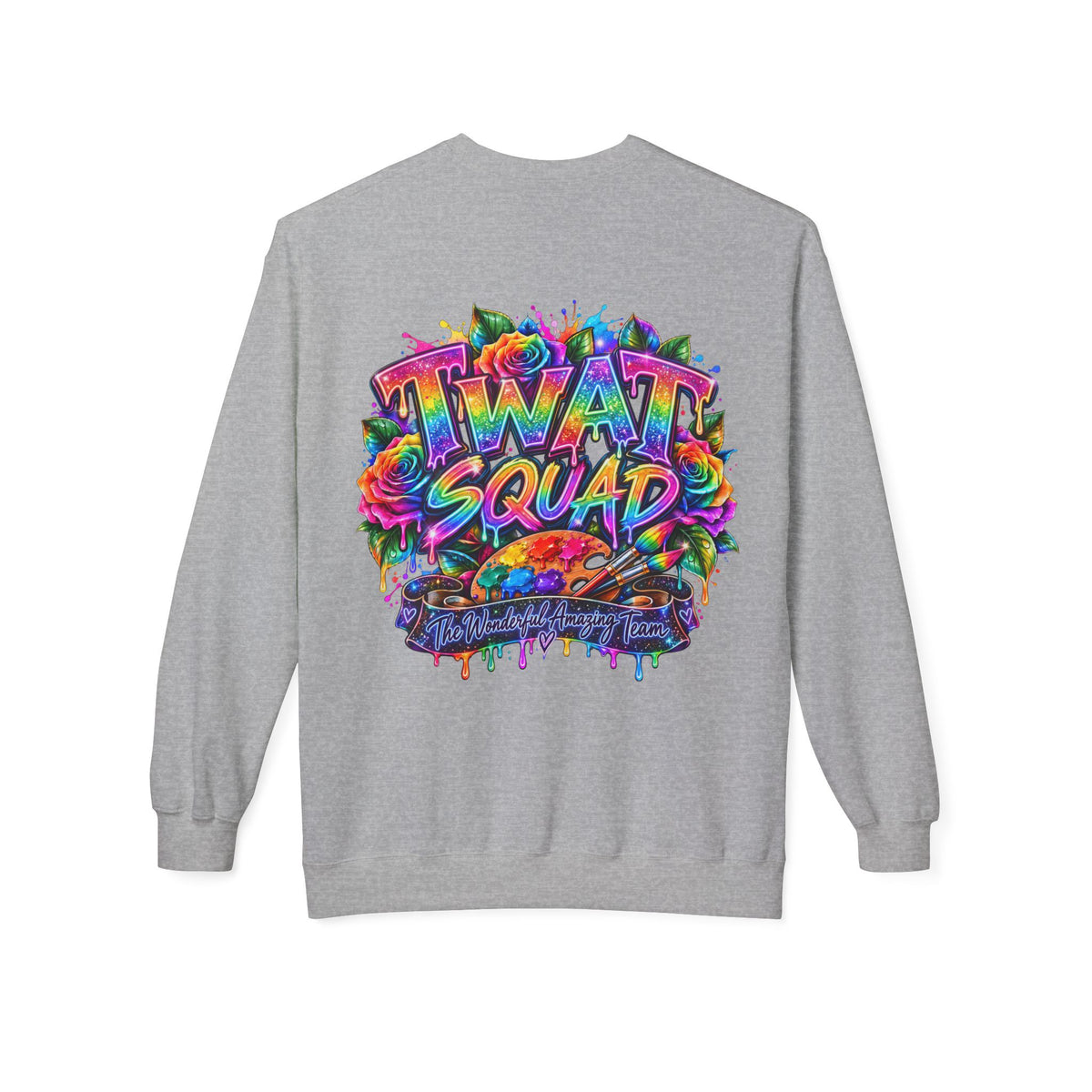 TWAT SQUAD- Unisex Midweight Softstyle Fleece Crewneck Sweatshirt