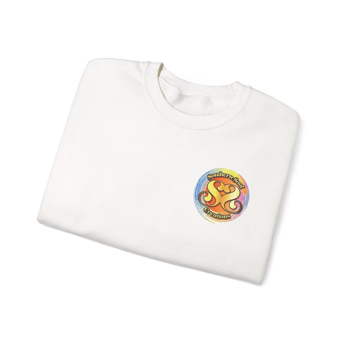 Unisex Heavy Blend™ Crewneck Sweatshirt-Eagle on Back