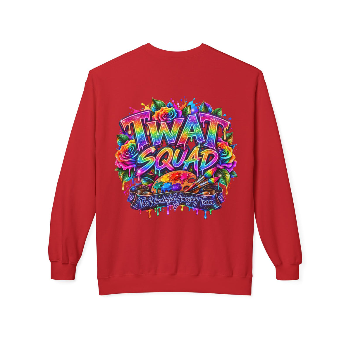 TWAT SQUAD- Unisex Midweight Softstyle Fleece Crewneck Sweatshirt