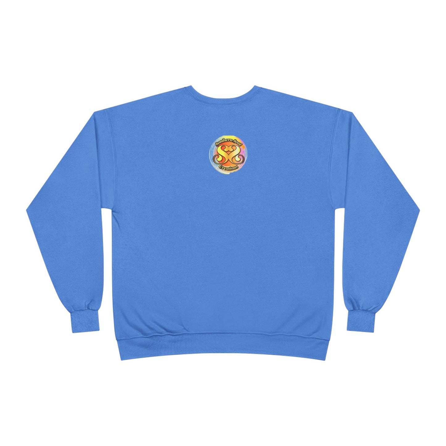 Unisex EcoSmart® Crewneck Sweatshirt-Eagle on Front