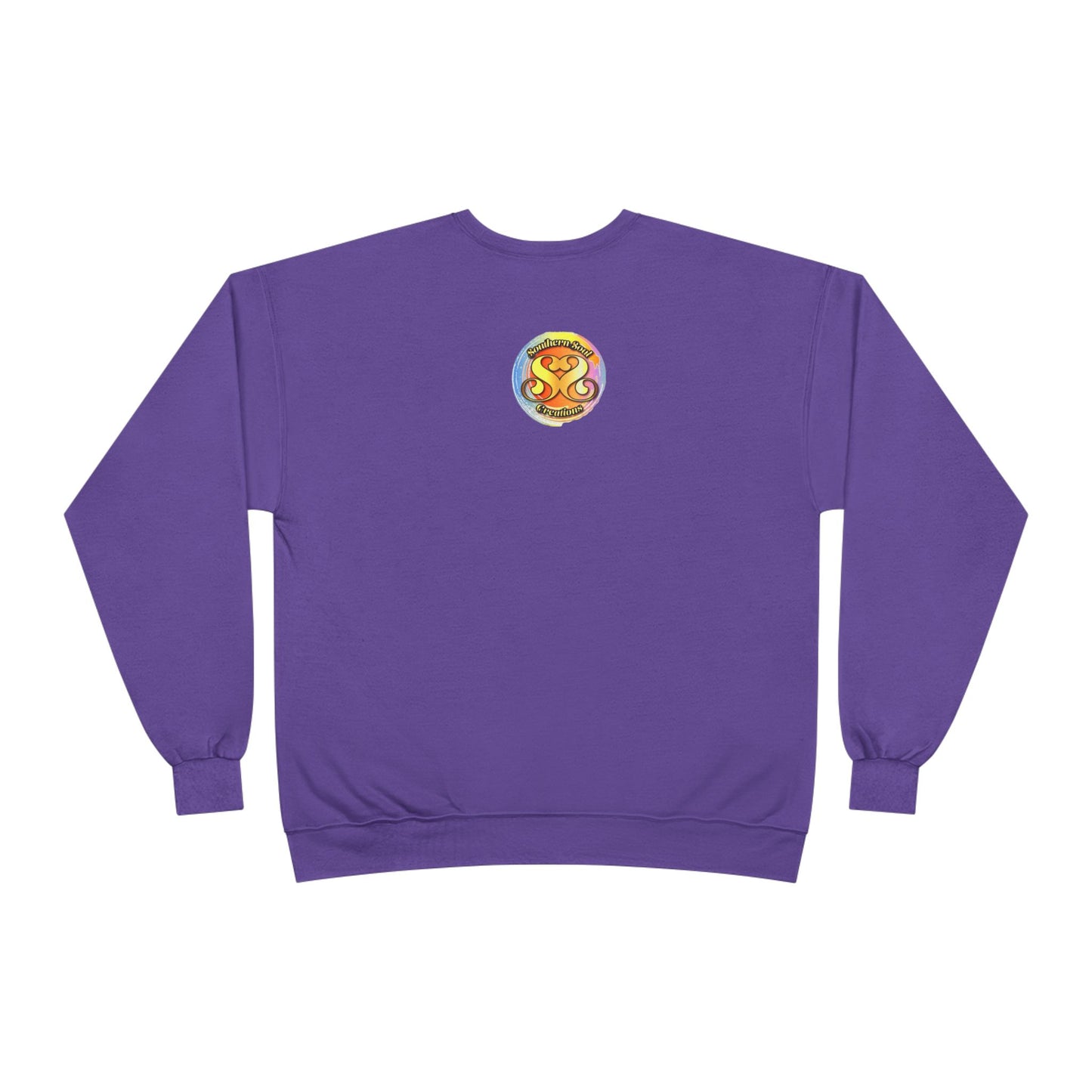 Unisex EcoSmart® Crewneck Sweatshirt-Eagle on Front