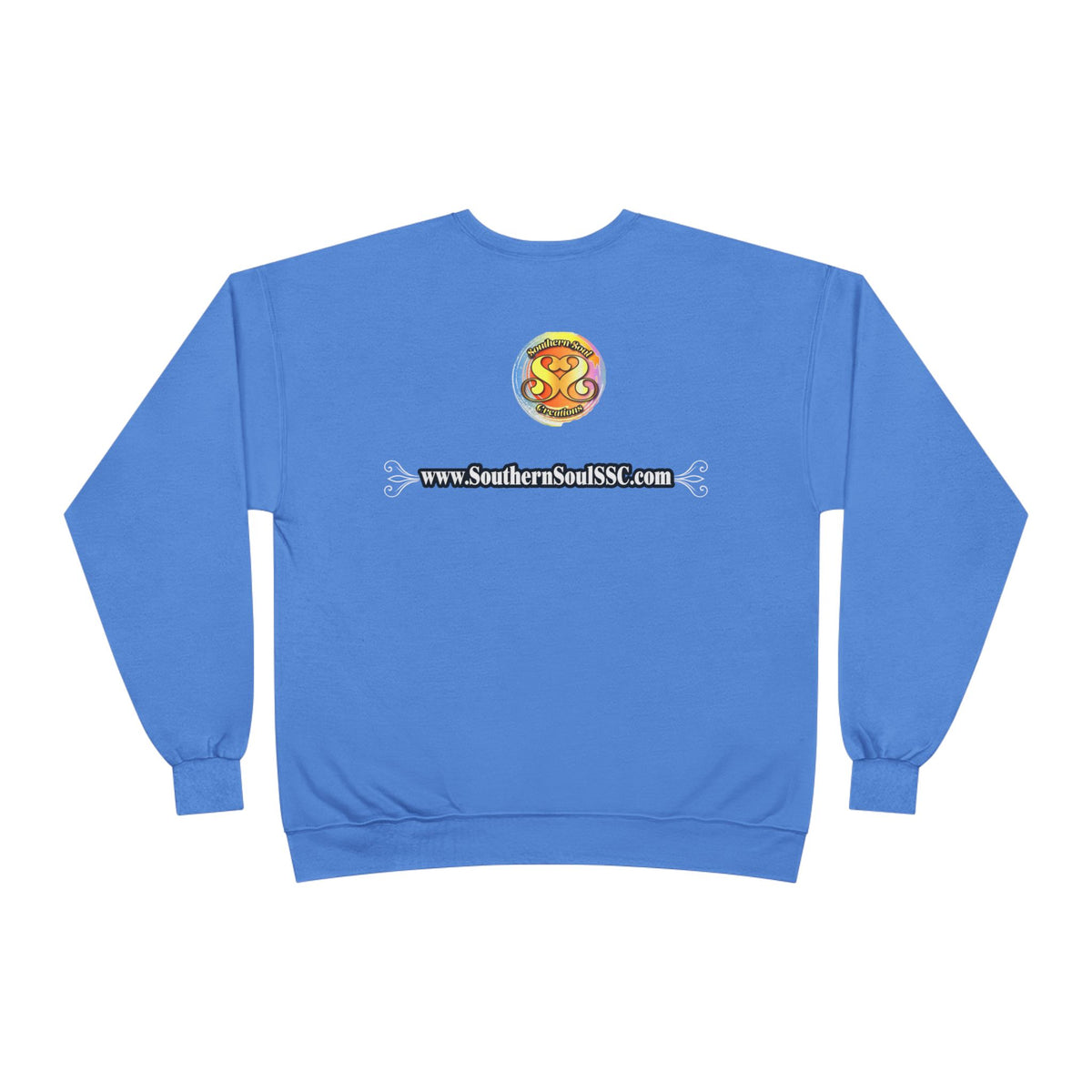 Unisex EcoSmart® Crewneck Sweatshirt-Eagle on Front