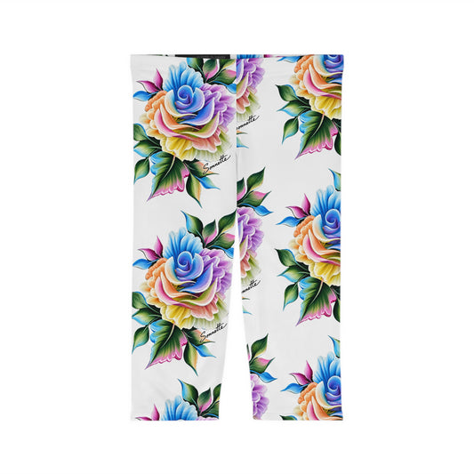 Women’s Capri Leggings (AOP)
