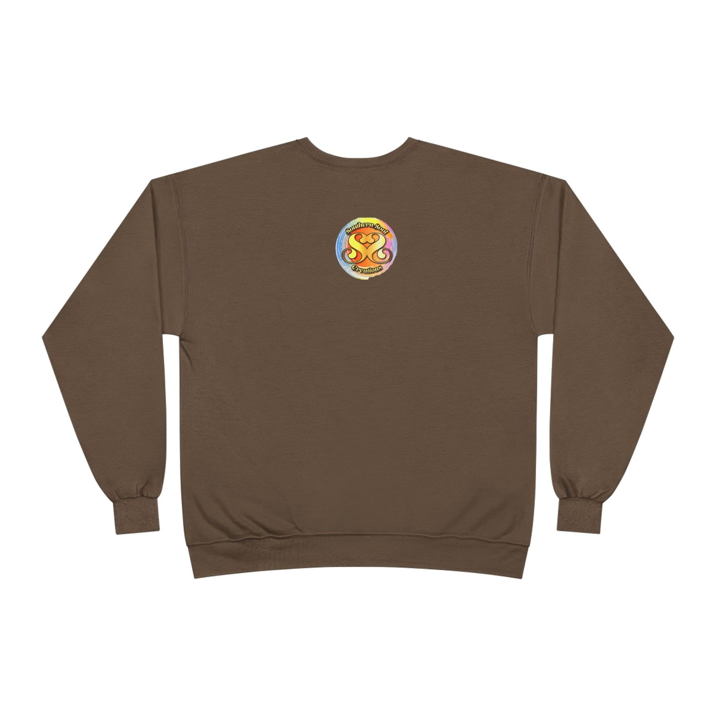 Unisex EcoSmart® Crewneck Sweatshirt-Eagle on Front