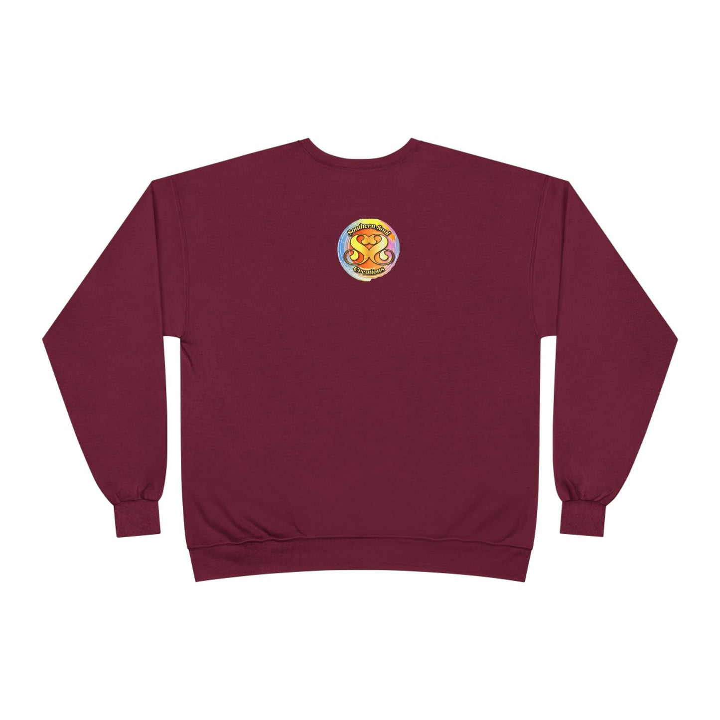 Unisex EcoSmart® Crewneck Sweatshirt-Eagle on Front
