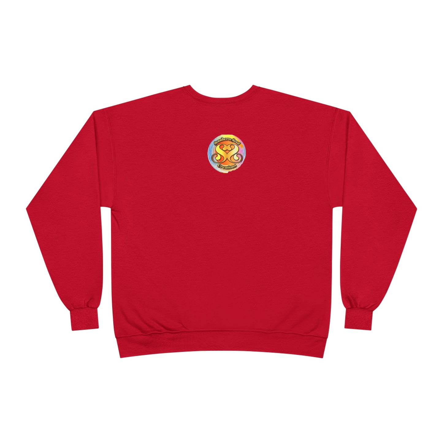 Unisex EcoSmart® Crewneck Sweatshirt-Eagle on Front