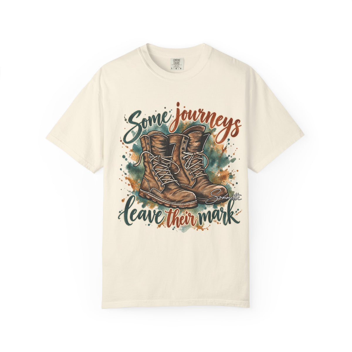 Military Boots- Unisex Garment-Dyed T-shirt