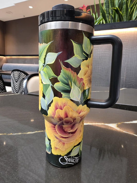 40 oz fire roses
