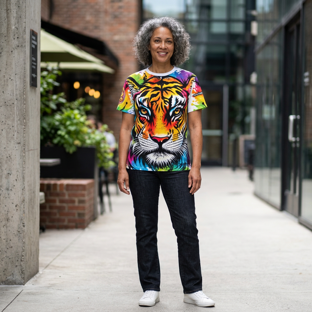 Unisex Cut & Sew Tee (AOP)