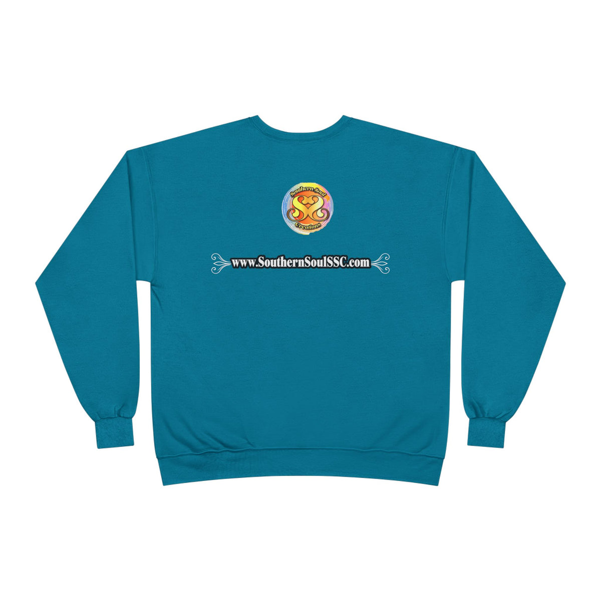 Unisex EcoSmart® Crewneck Sweatshirt-Eagle on Front
