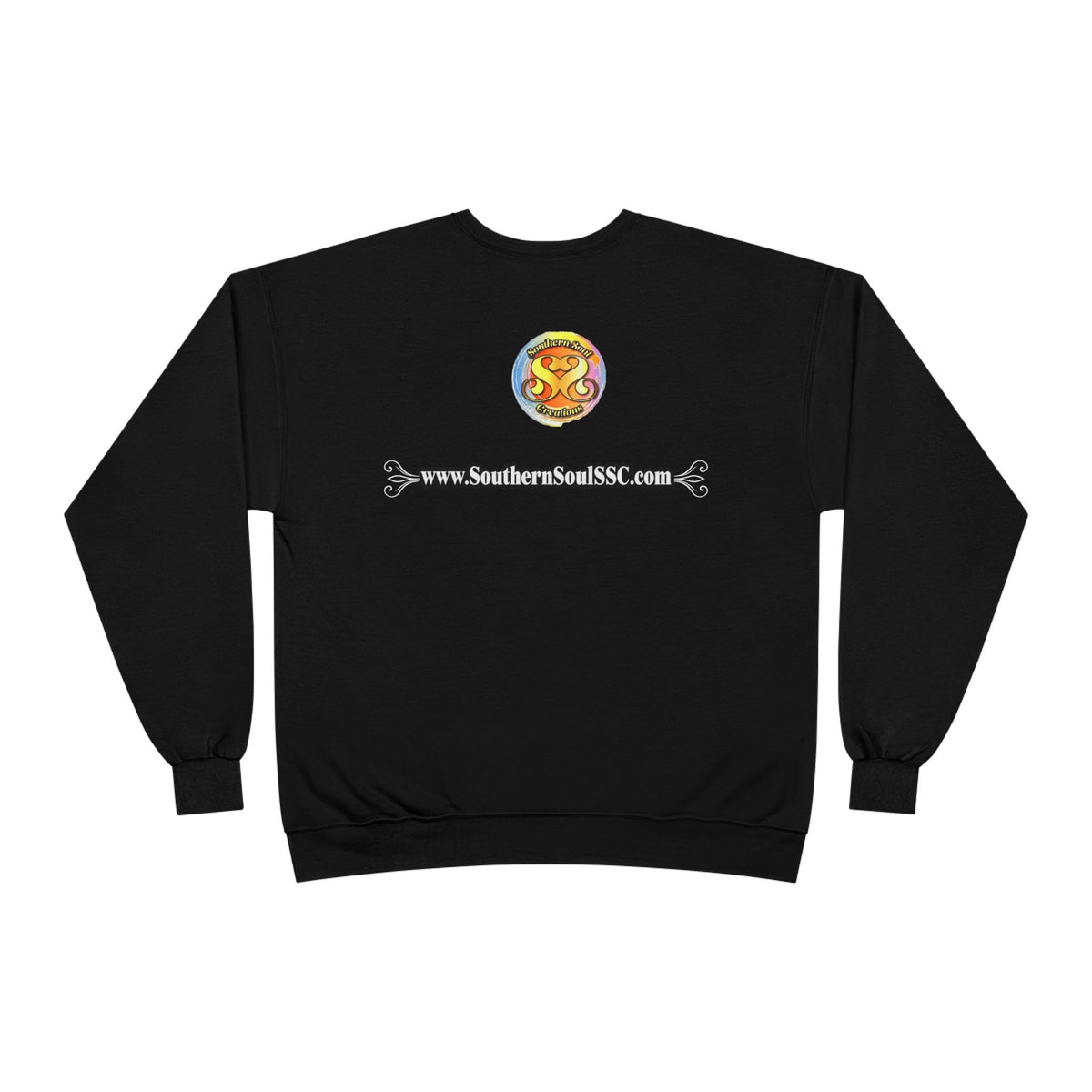 Unisex EcoSmart® Crewneck Sweatshirt-Eagle on Front