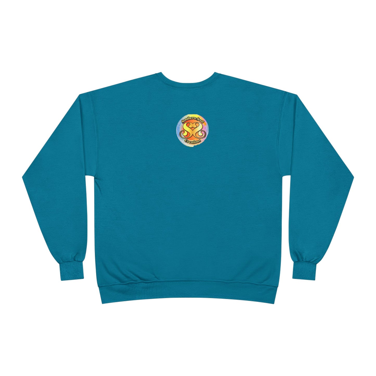 Unisex EcoSmart® Crewneck Sweatshirt-Eagle on Front