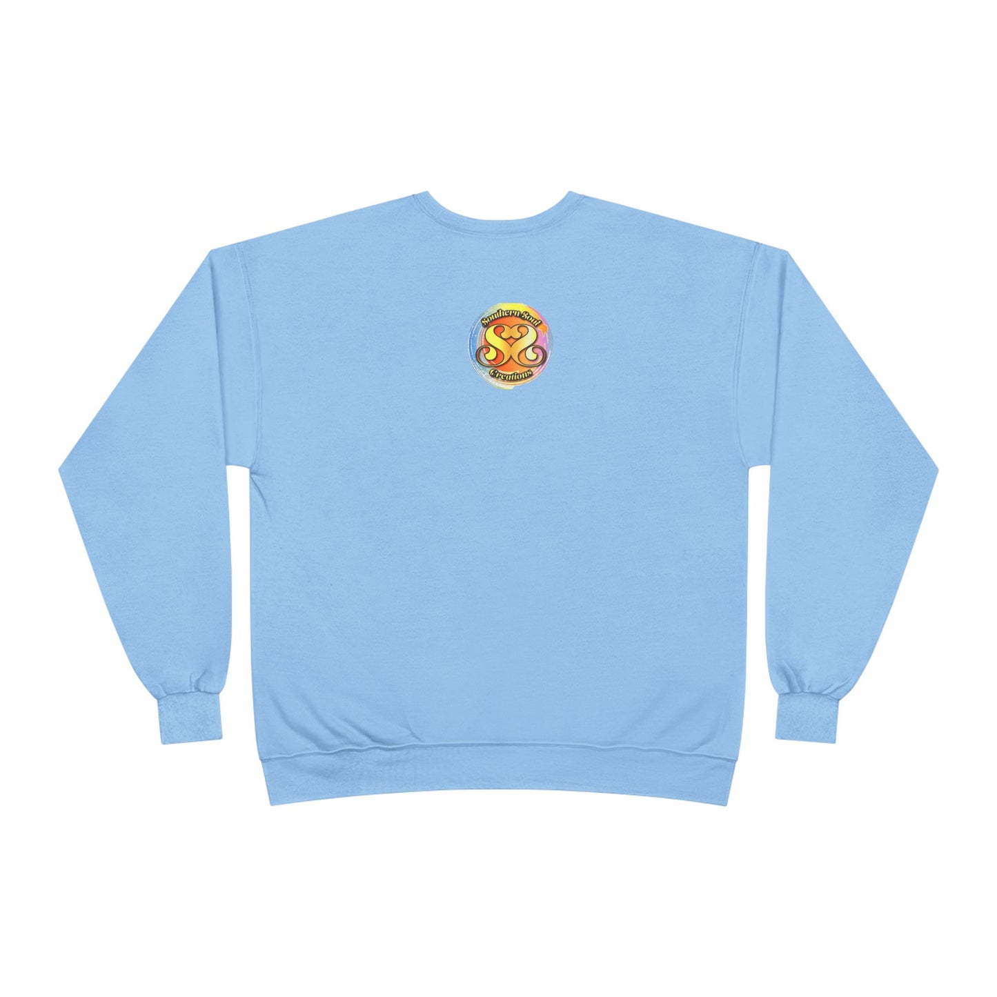 Unisex EcoSmart® Crewneck Sweatshirt-Eagle on Front