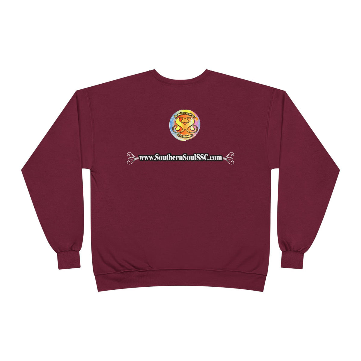 Unisex EcoSmart® Crewneck Sweatshirt-Eagle on Front