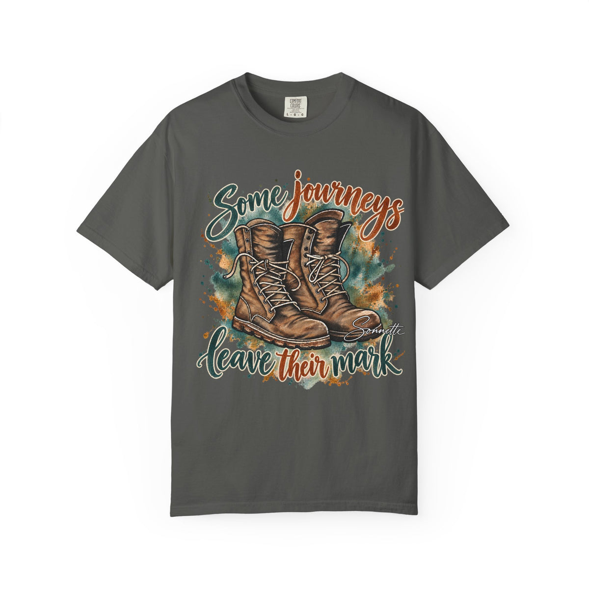 Military Boots- Unisex Garment-Dyed T-shirt