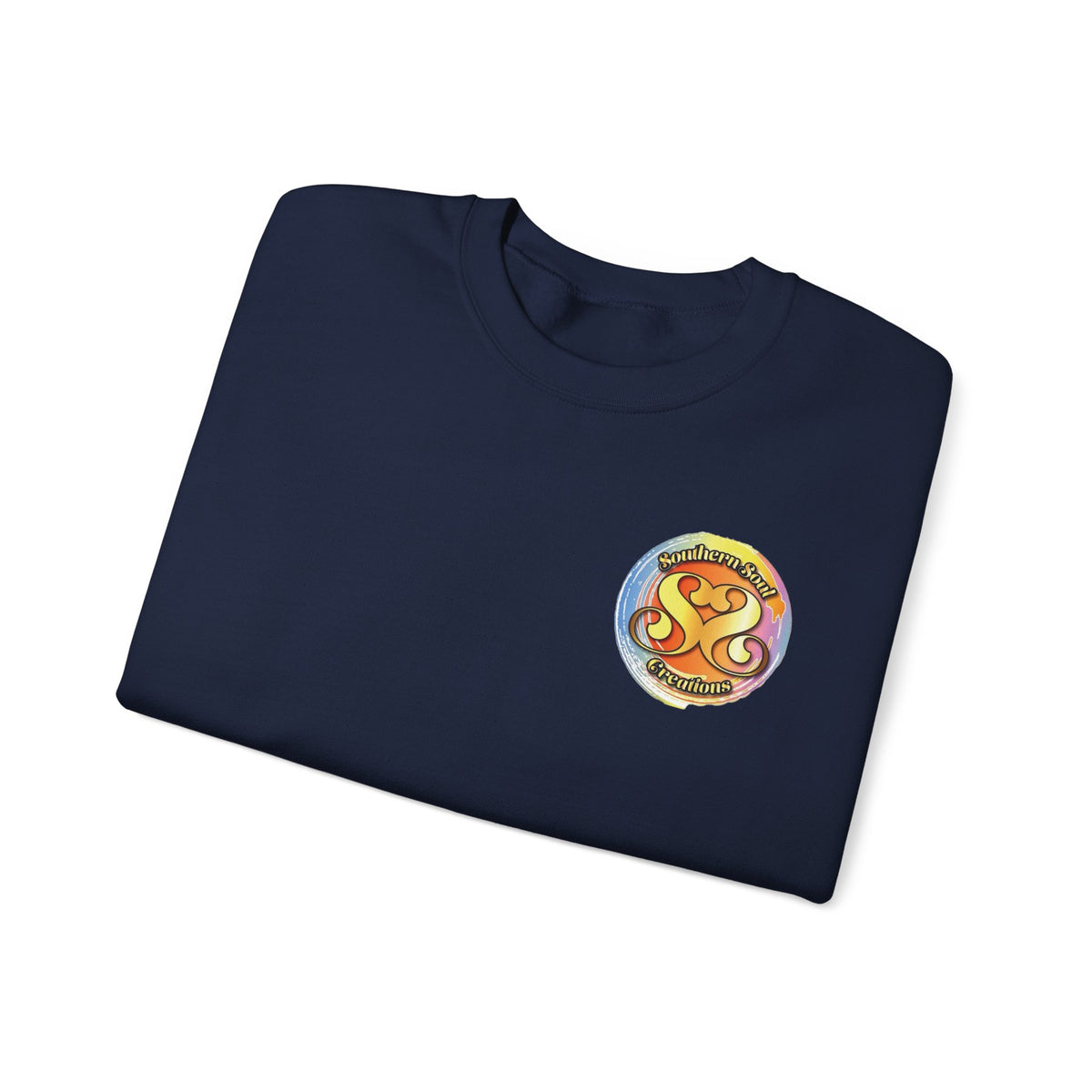 Unisex Heavy Blend™ Crewneck Sweatshirt-Eagle on Back