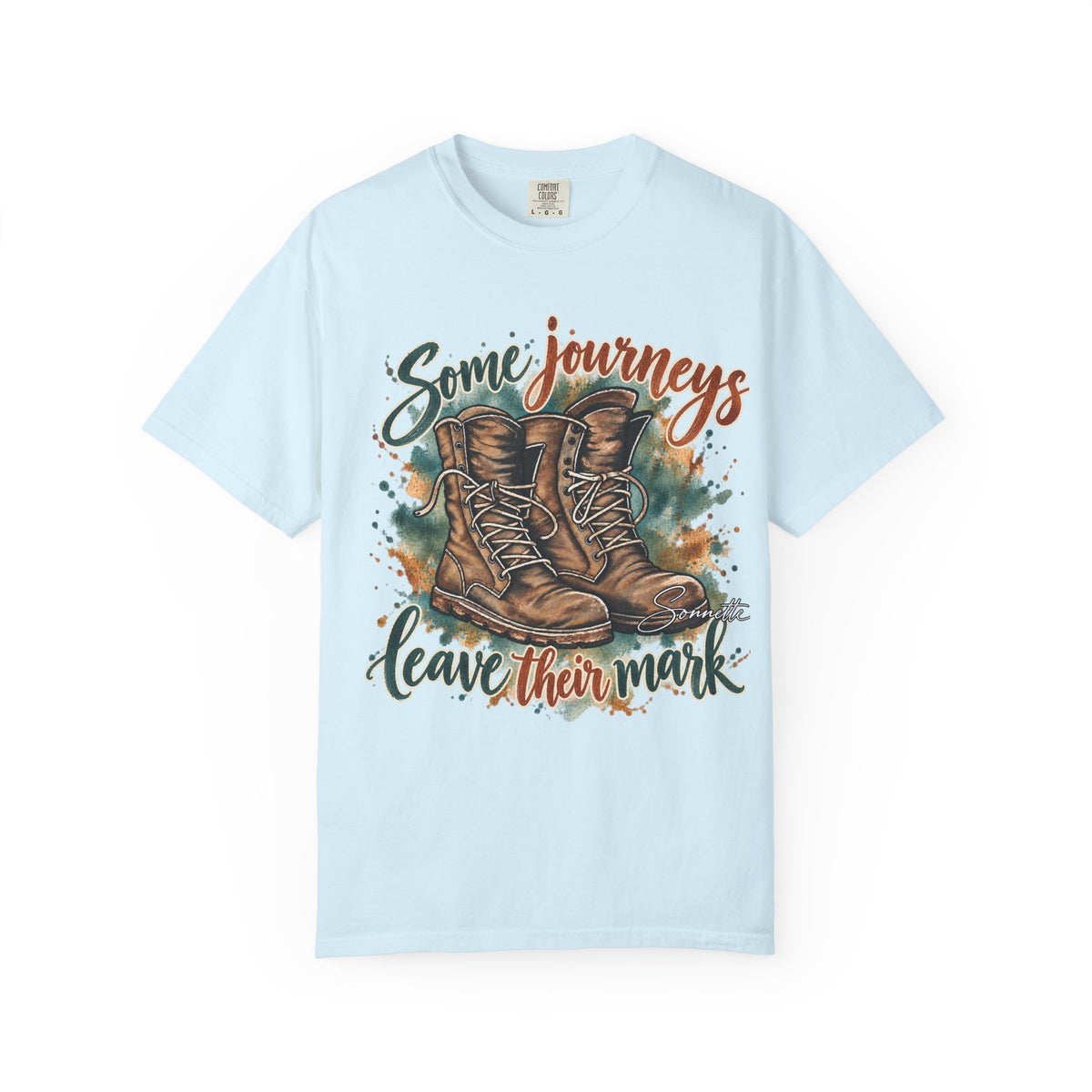 Military Boots- Unisex Garment-Dyed T-shirt