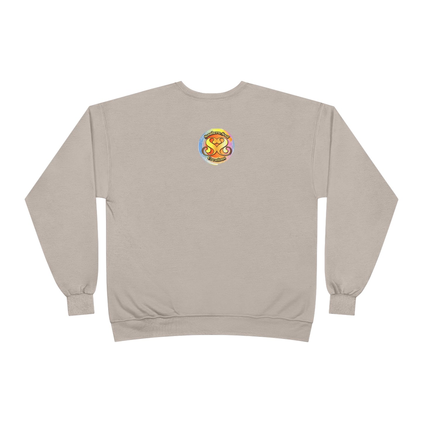 Unisex EcoSmart® Crewneck Sweatshirt-Eagle on Front