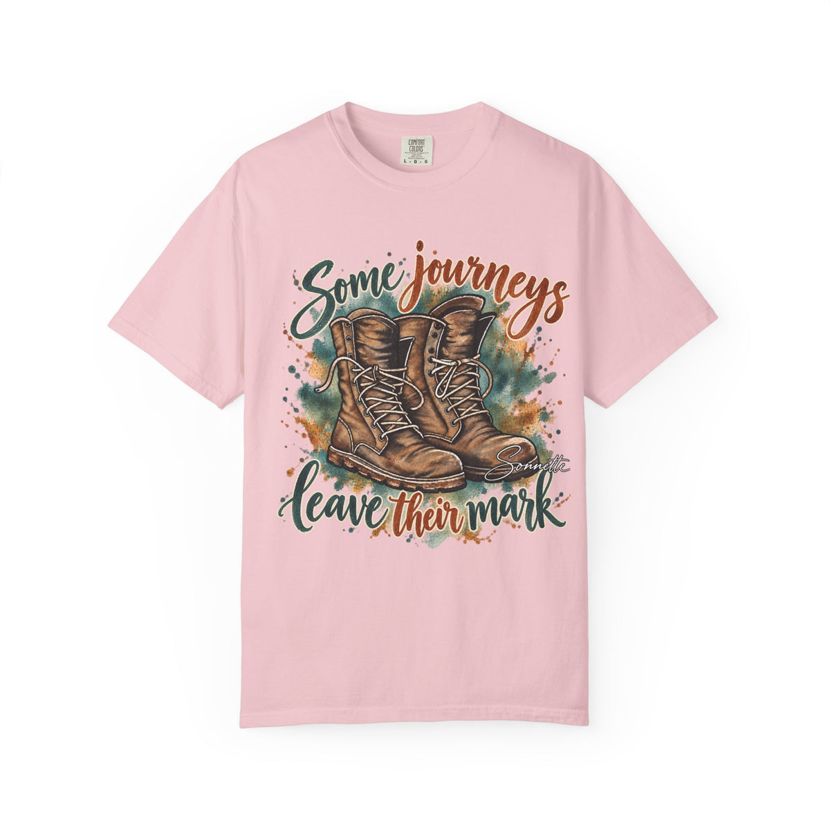 Military Boots- Unisex Garment-Dyed T-shirt