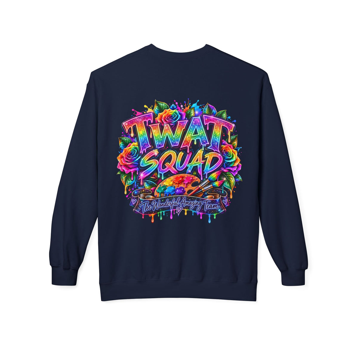 TWAT SQUAD- Unisex Midweight Softstyle Fleece Crewneck Sweatshirt