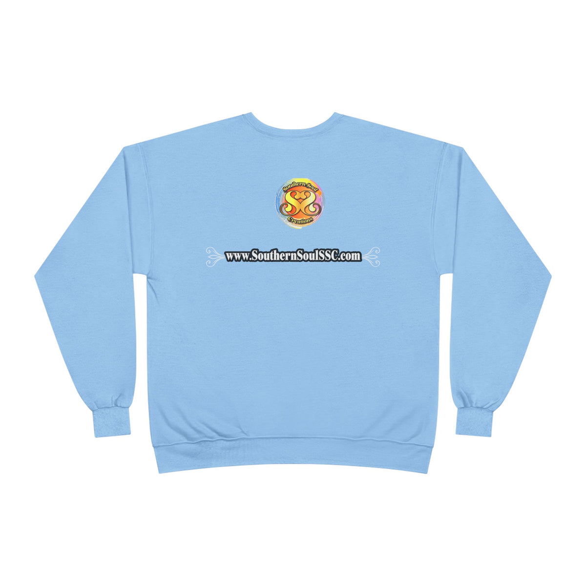 Unisex EcoSmart® Crewneck Sweatshirt-Eagle on Front