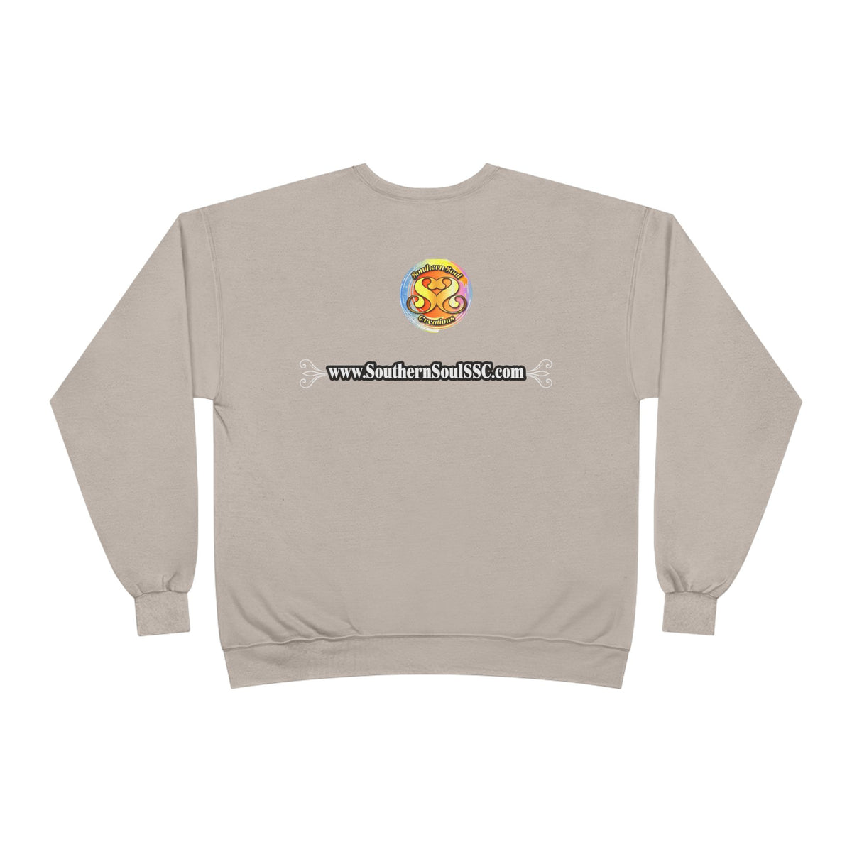 Unisex EcoSmart® Crewneck Sweatshirt-Eagle on Front