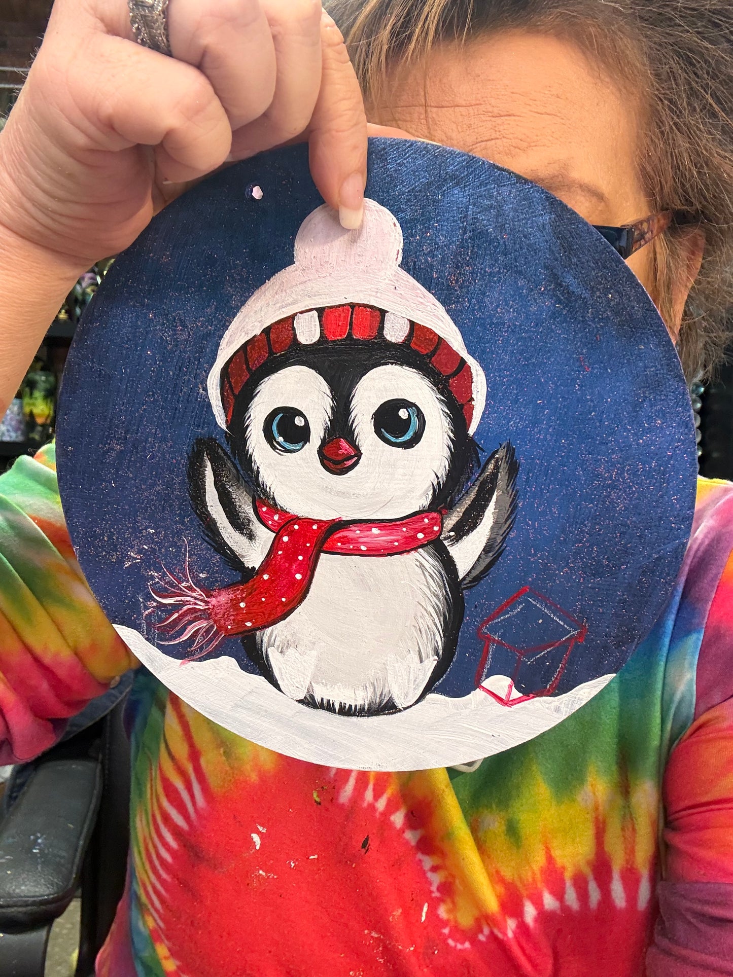One-of-a-Kind Hand-Painted Ornaments