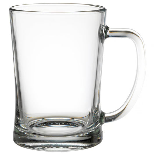 Blank Glass Mug  — 16oz (Coffee | Beer)