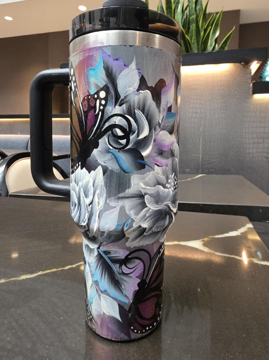 40 oz black and white shift
